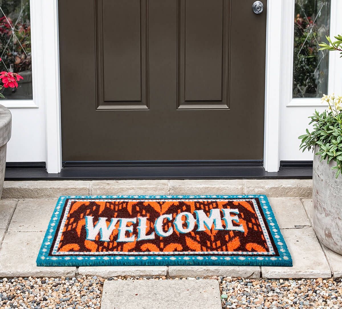 India Circus by Krsnaa Mehta Welcoming Hues Doormat