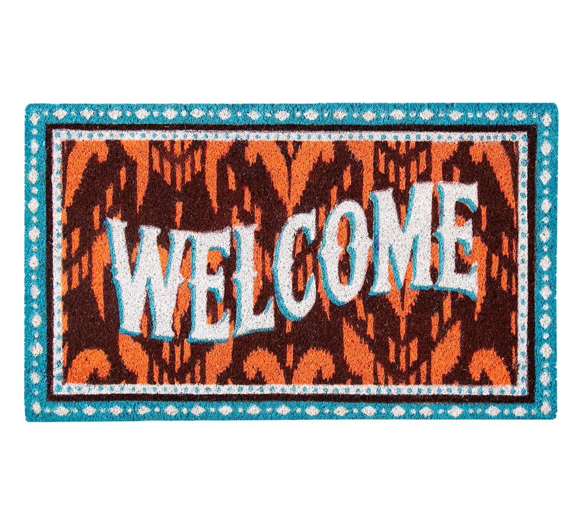 India Circus by Krsnaa Mehta Welcoming Hues Doormat