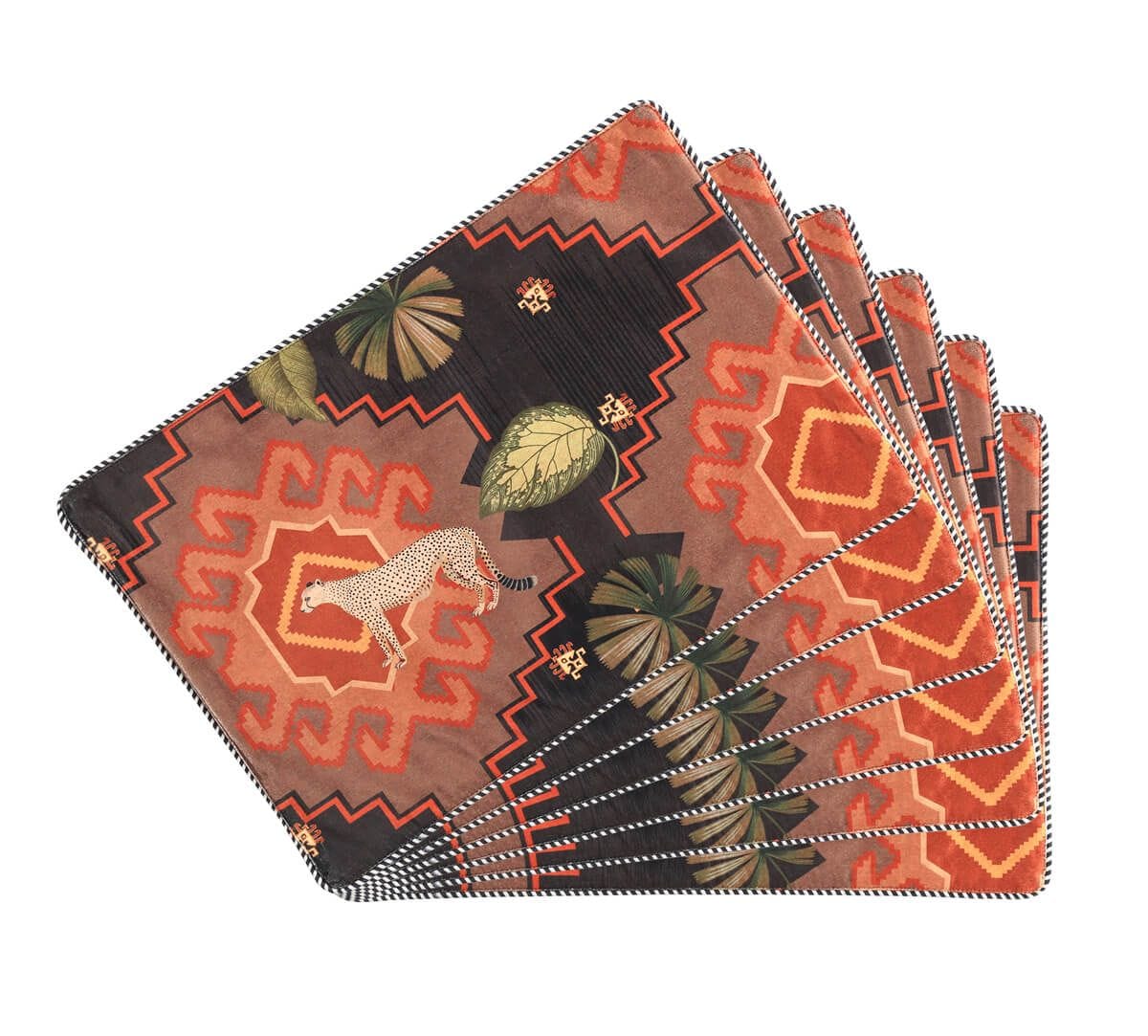India Circus by Krsnaa Mehta Canine Corner Micro Velvet Table Mat