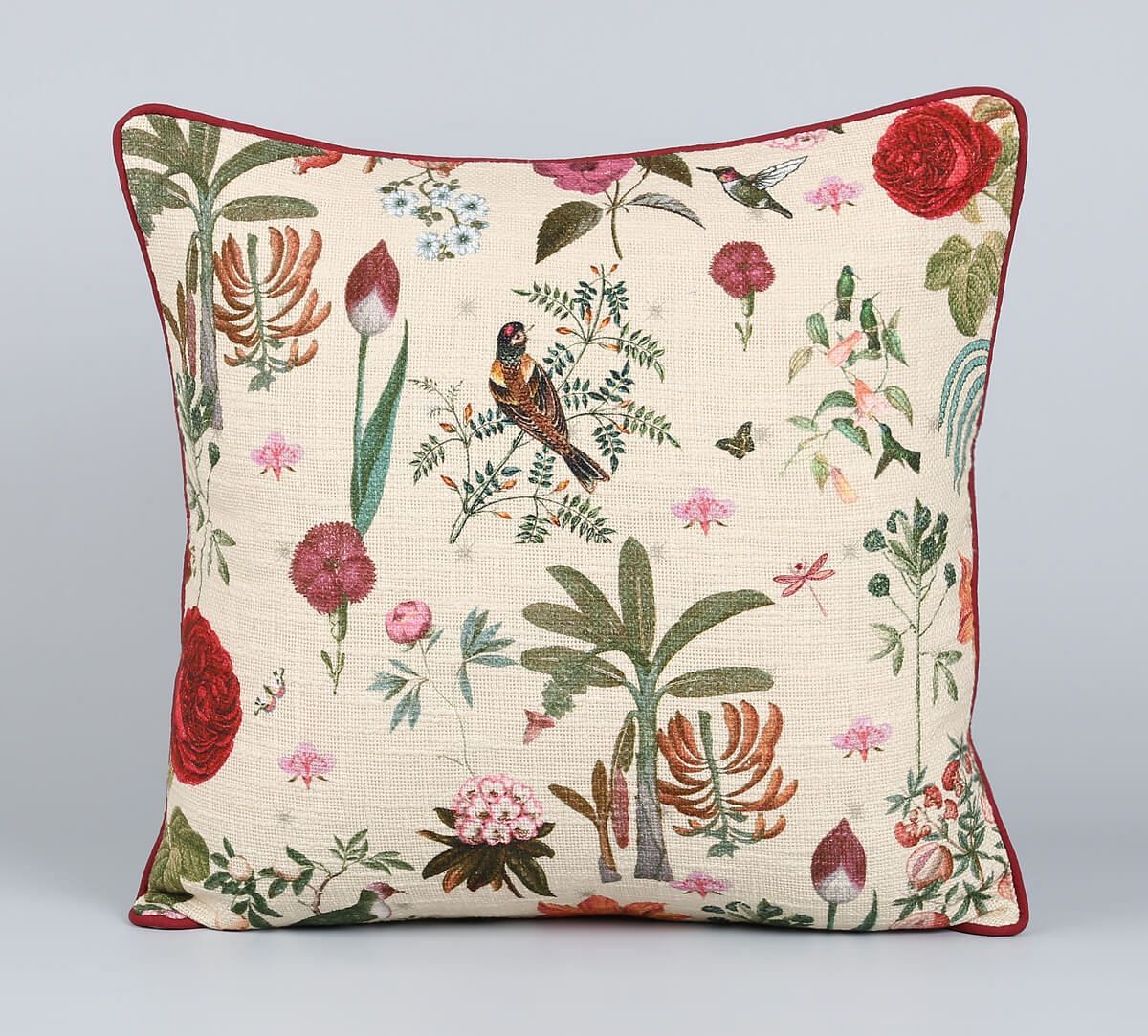 India Circus By Krsnaa Mehta Petal and Plume Cushion Cover Set of 2