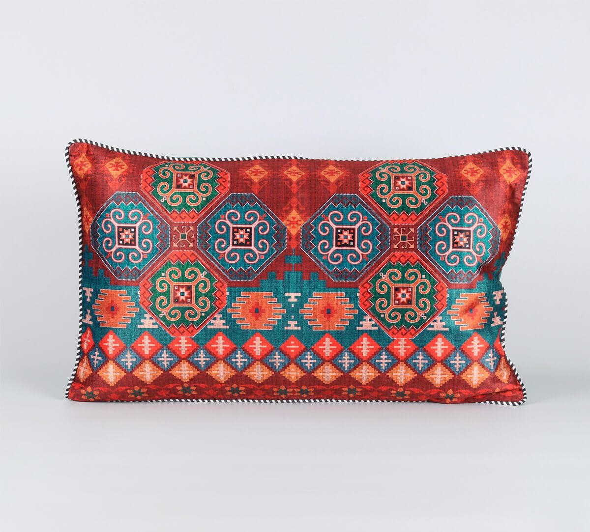 India Circus by Krsnaa Mehta The frozen fountain Micro Velvet Cushion Cover