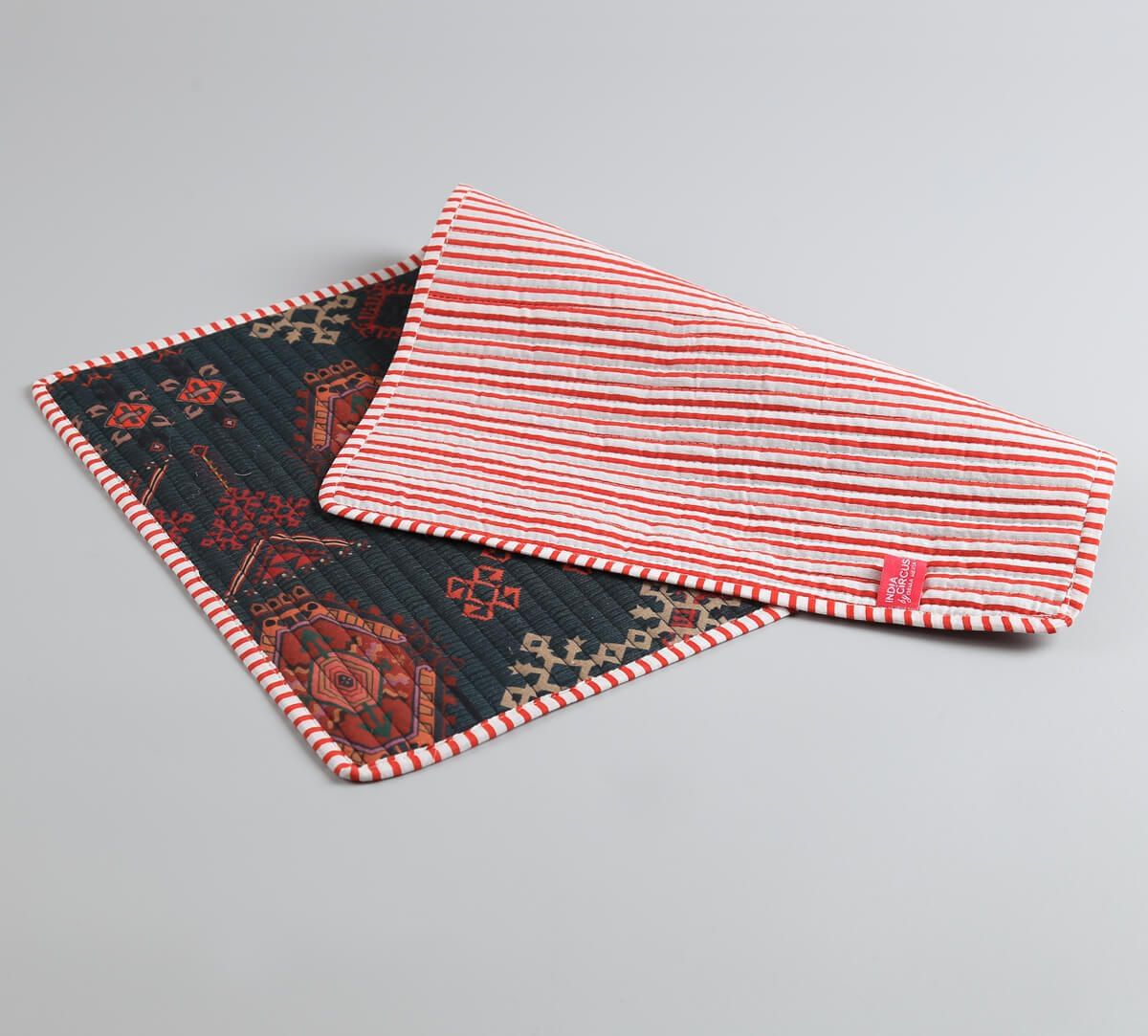 India Circus by Krsnaa Mehta Enchanting Mirage Quilted Table Mats Set of 6