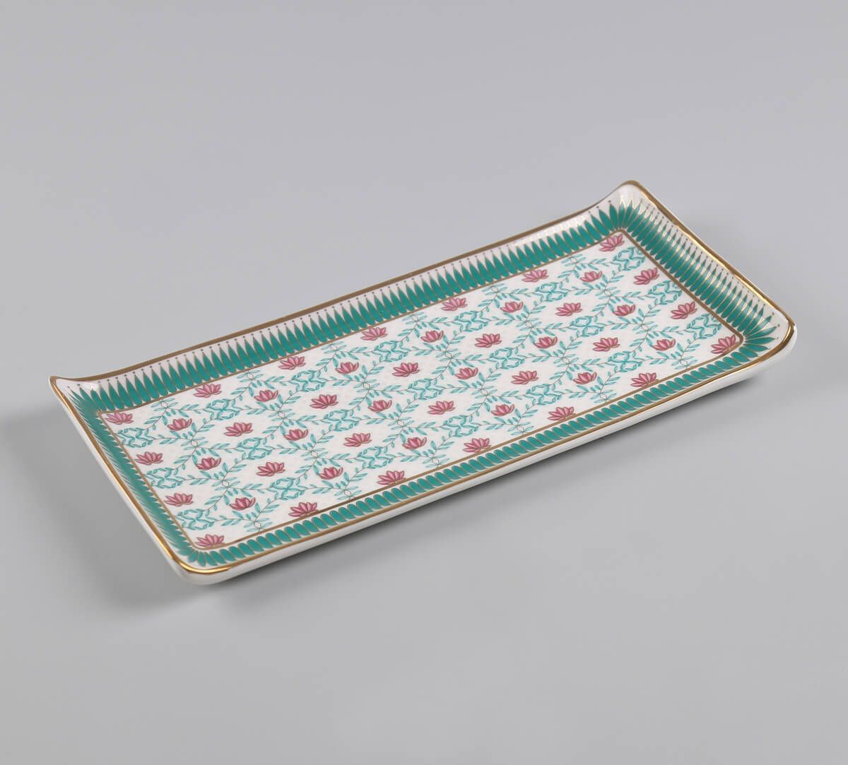 India Circus by Krsnaa Mehta Emerald Blossom Snack Set