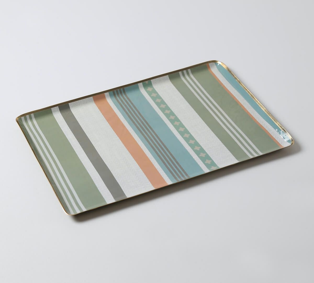 India Circus by Krsnaa Mehta Rising Vistas Rectangle Tray Set