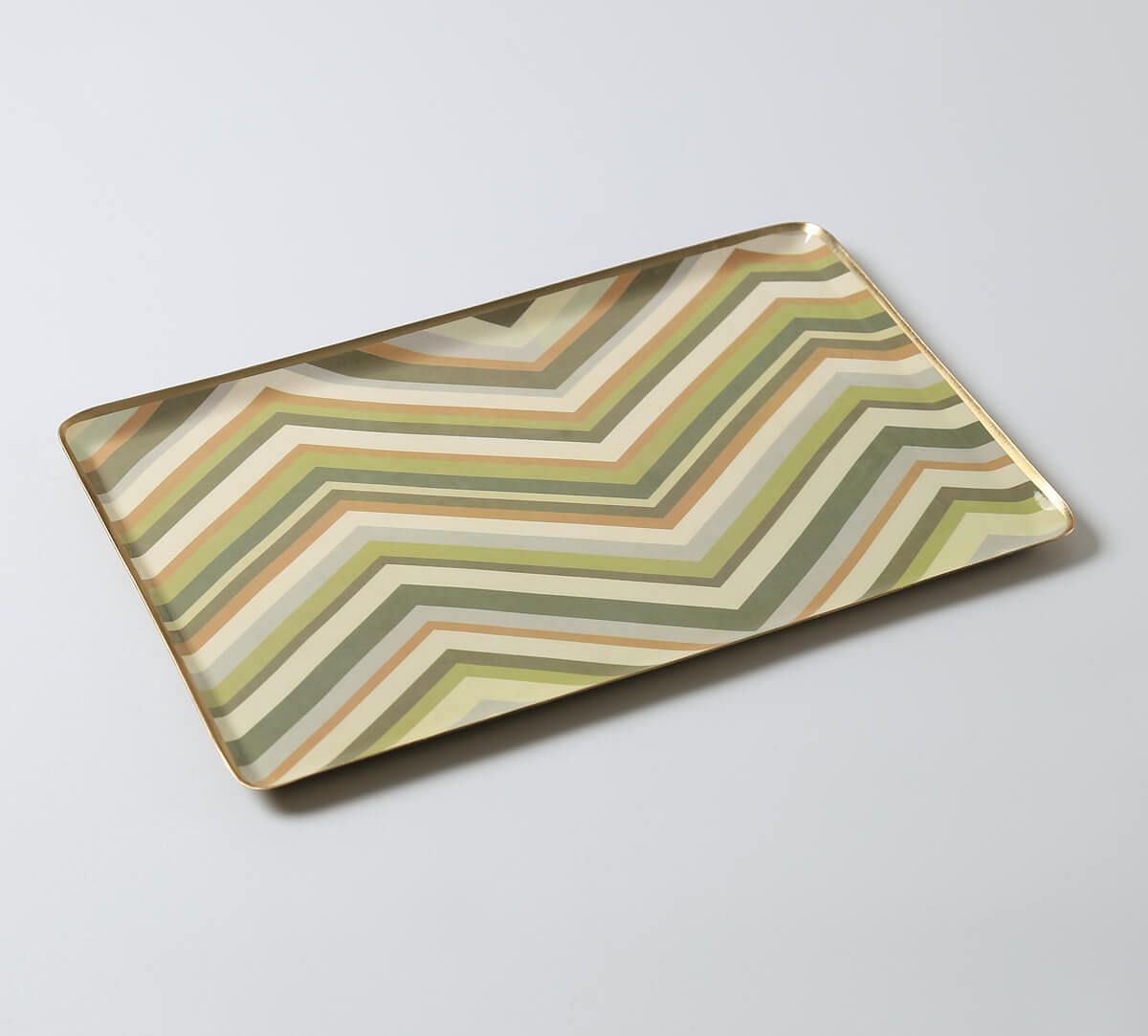 India Circus by Krsnaa Mehta Tropical Mirage Rectangle Tray Set