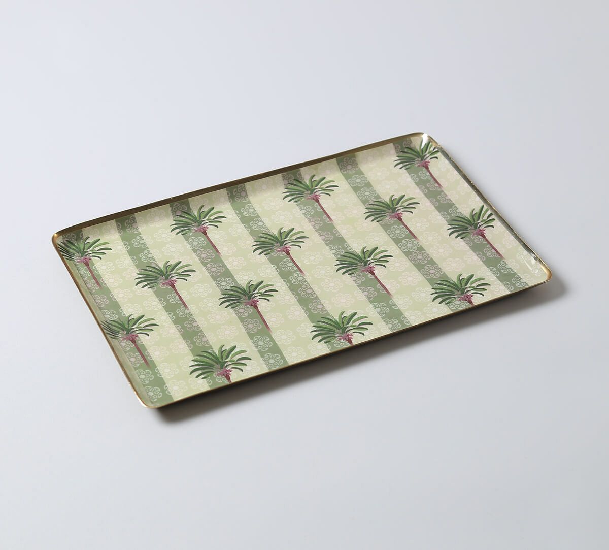 India Circus by Krsnaa Mehta Tropical Mirage Rectangle Tray Set