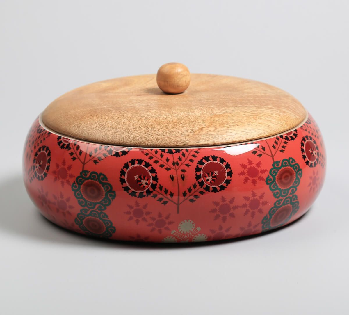 India Circus by Krsnaa Mehta Raceme Rosettes Roti Box