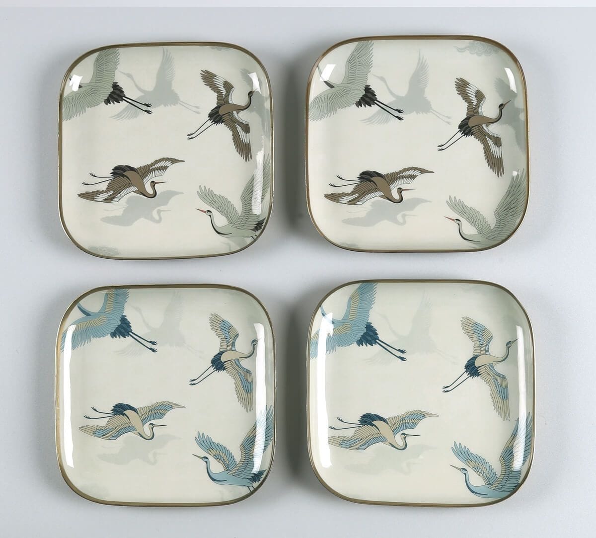 India Circus by Krsnaa Mehta Free Flight Square Platter Set