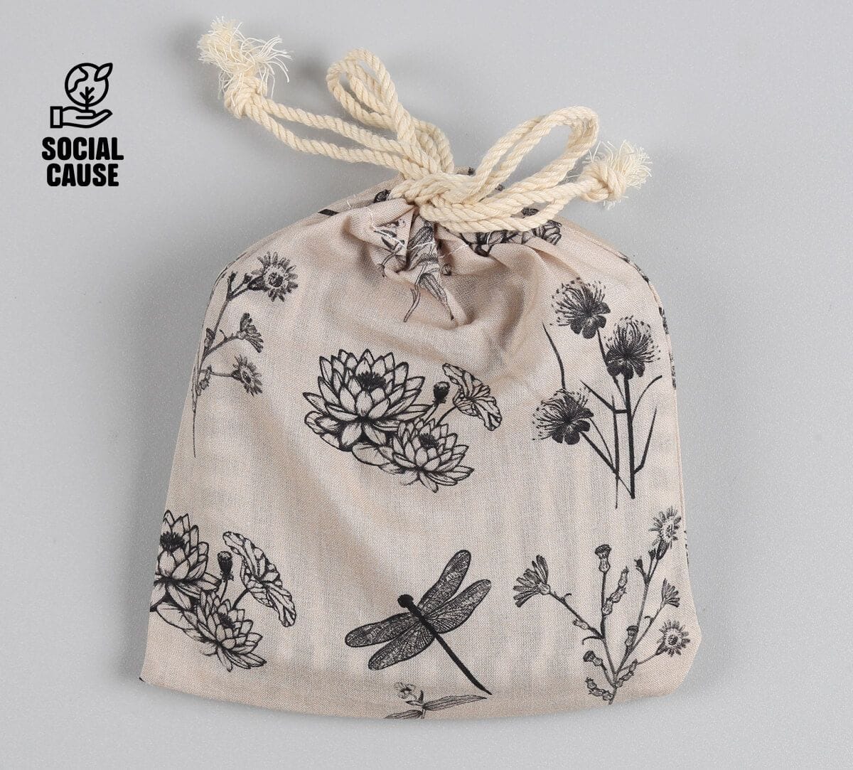 NGCPR Collection - Ghats Garden Quilted Coasters Set of 6 with Pouch