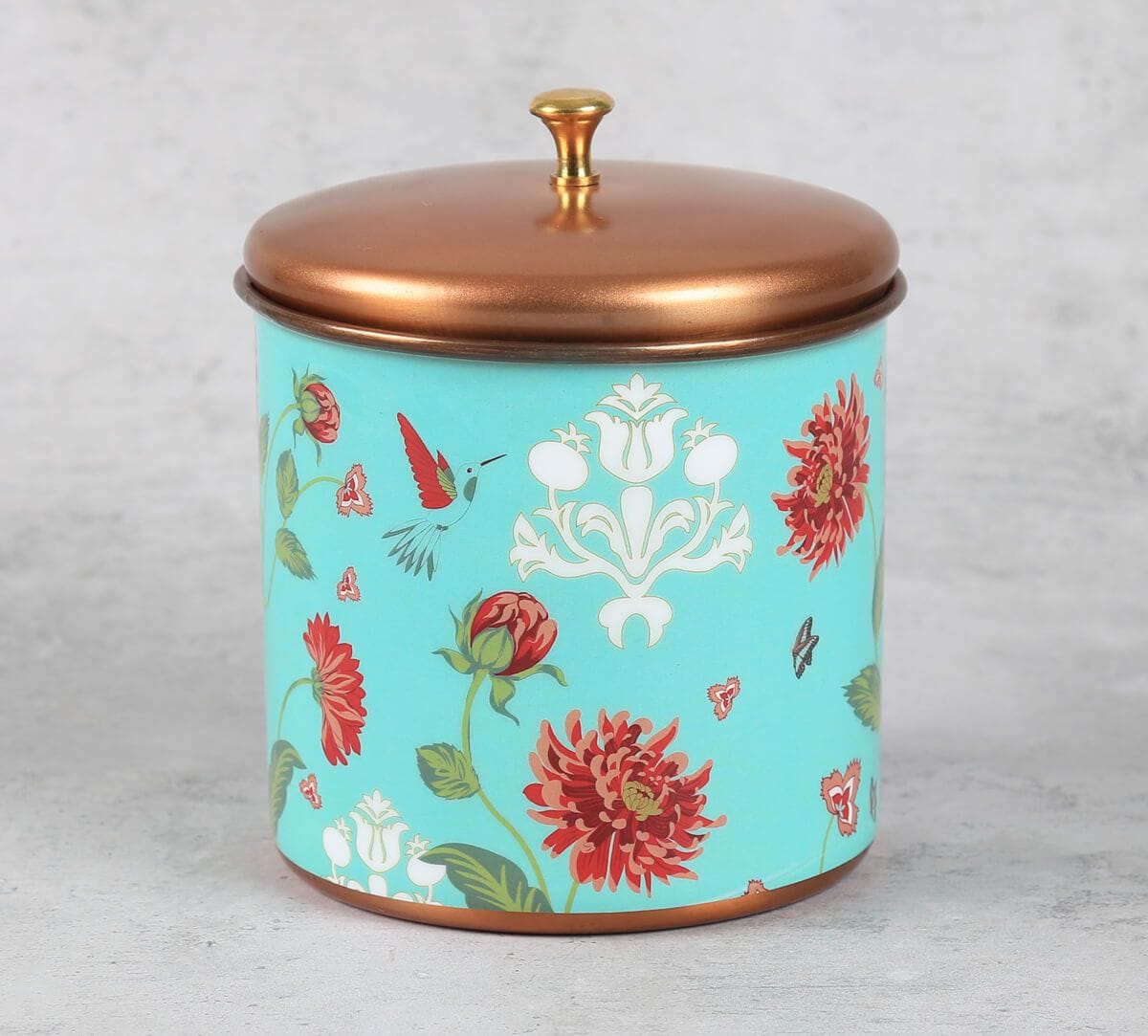 India Circus by Krsnaa Mehta Zinnian Jazz Steel Cookie Jar