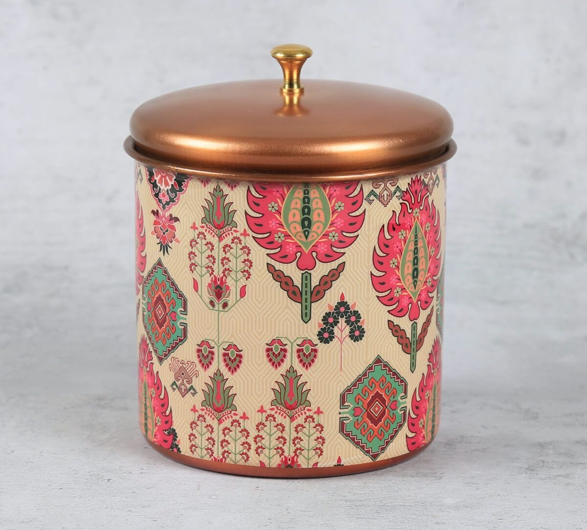 India Circus by Krsnaa Mehta Mystifying Dazzle Steel Cookie Jar