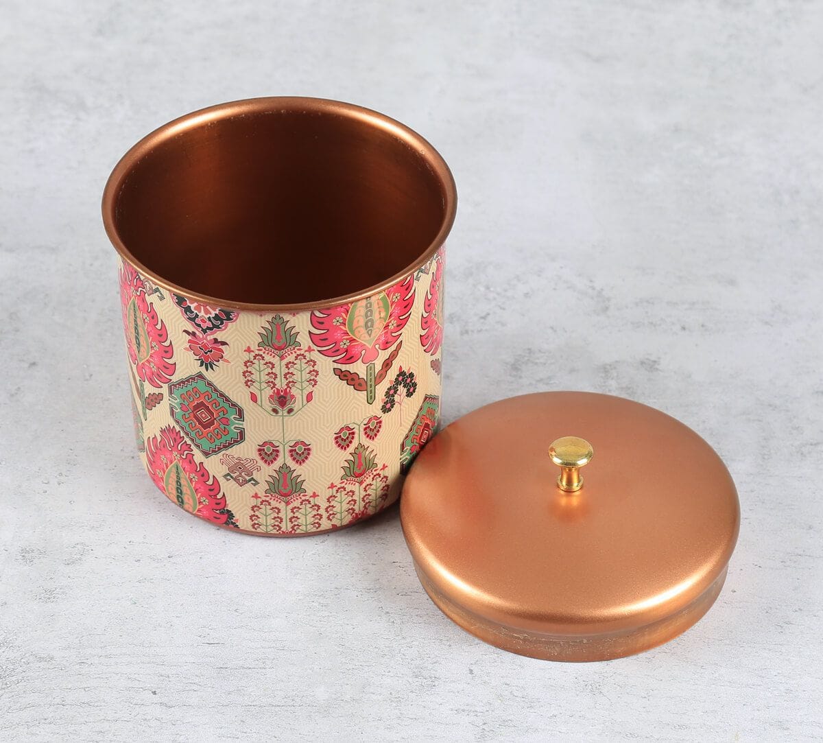 India Circus by Krsnaa Mehta Mystifying Dazzle Steel Cookie Jar