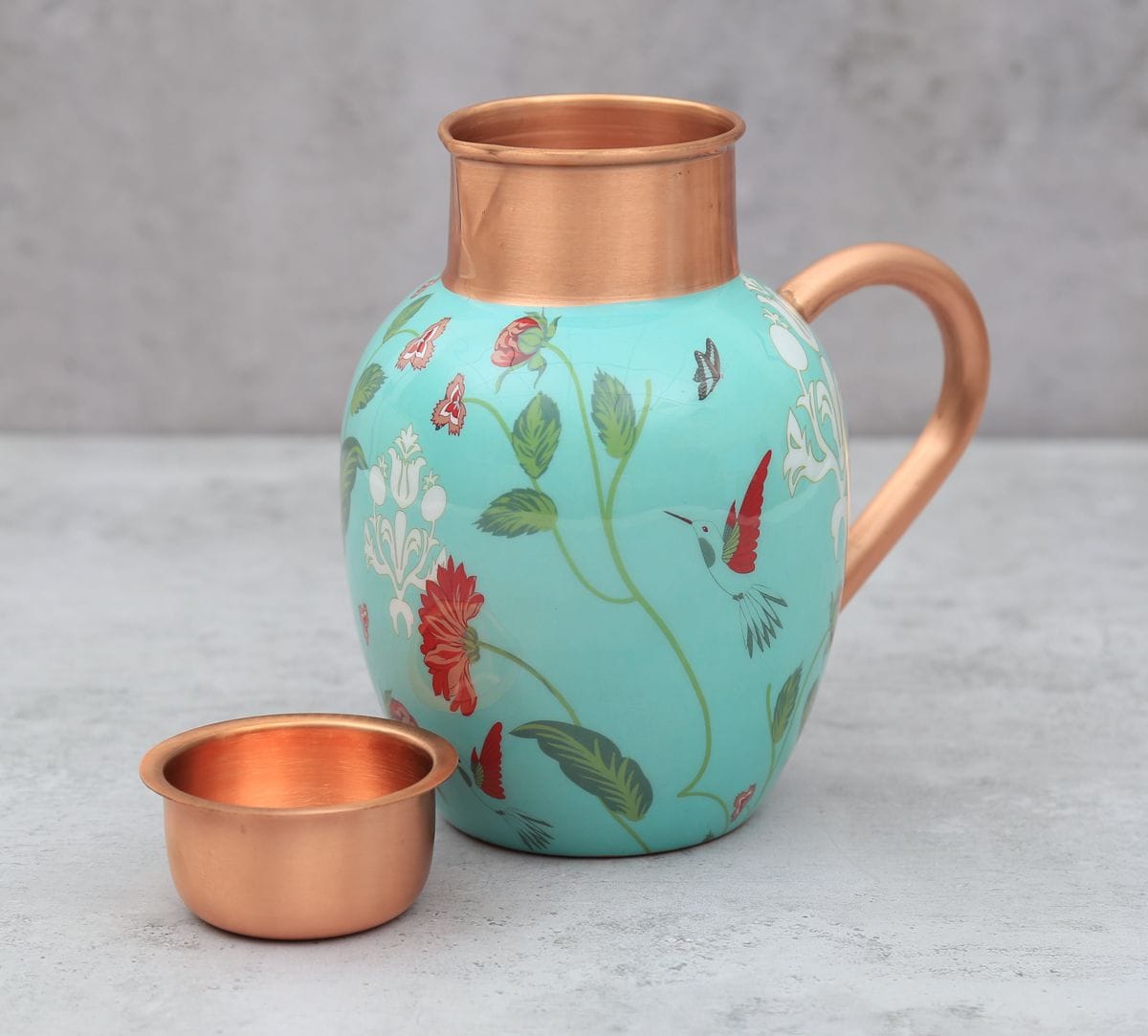 India Circus by Krsnaa Mehta Zinnian Jazz Copper Jug Set