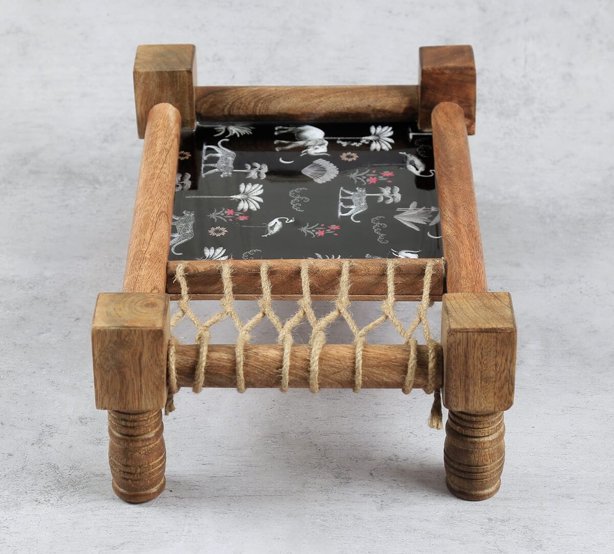 India Circus by Krsnaa Mehta Animalia Creations Wooden Platter