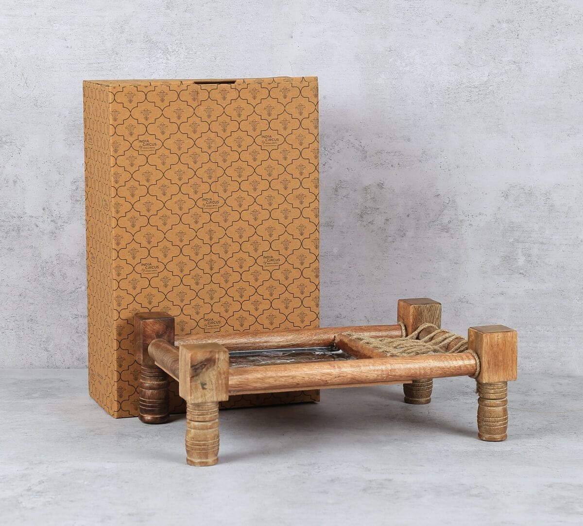 India Circus by Krsnaa Mehta Animalia Creations Wooden Platter