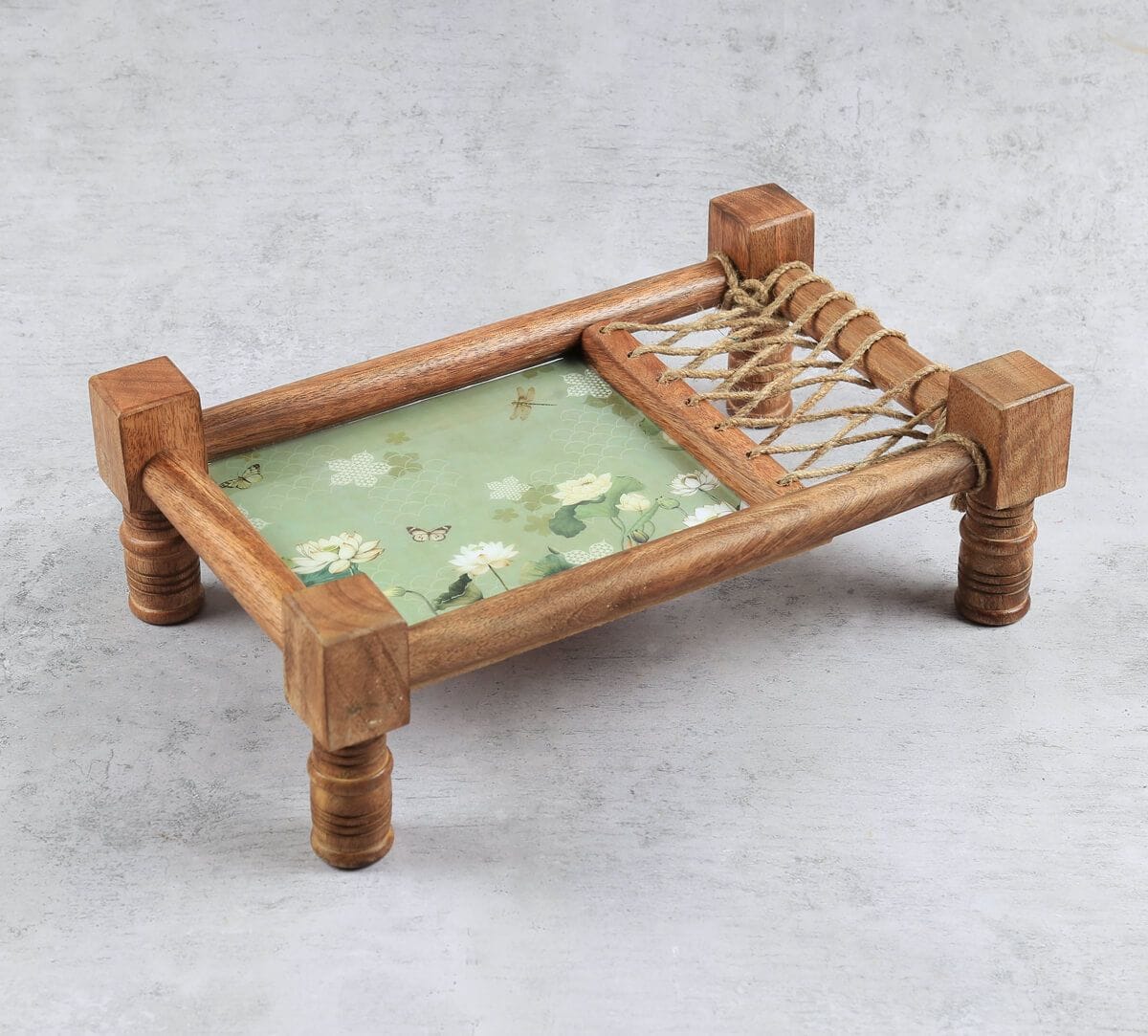 India Circus by Krsnaa Mehta Sage Serenity Wooden Platter