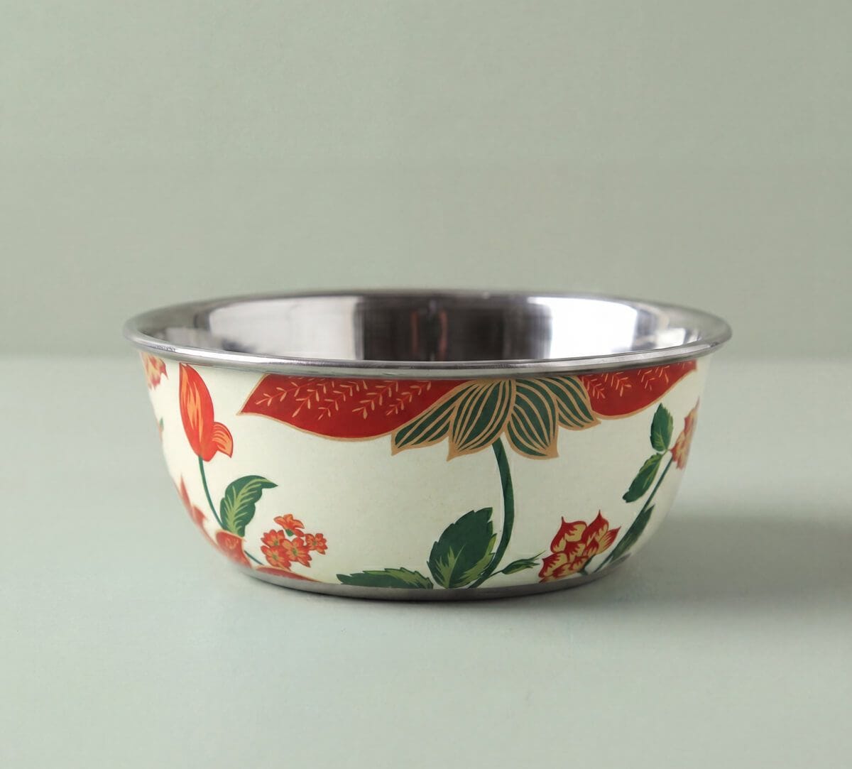 India Circus by Krsnaa Mehta Blushed Orchard Small Steel Katori