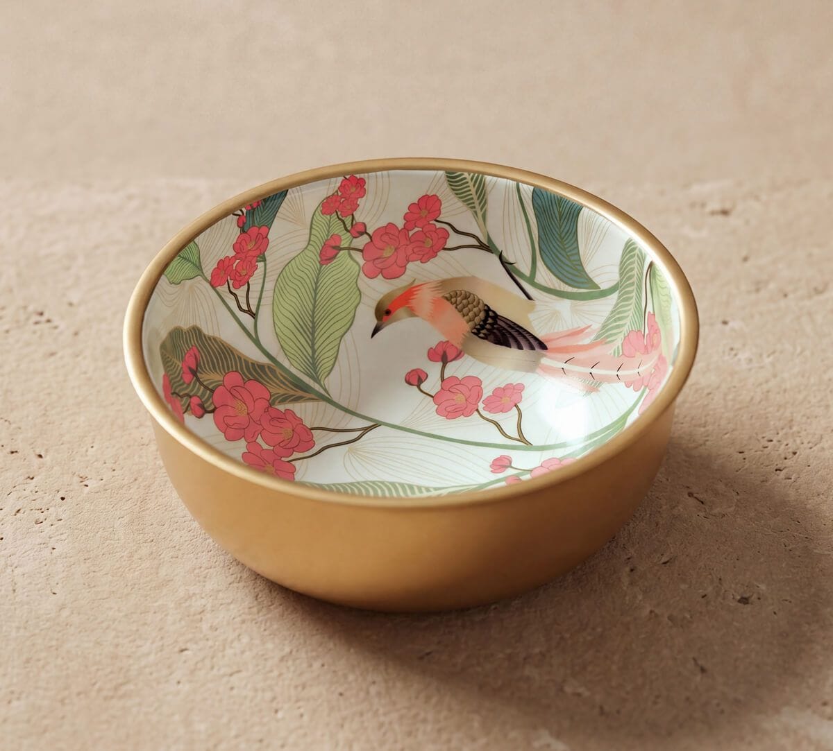 India Circus by Krsnaa Mehta Bird land paradise Steel Bowl Set of 3