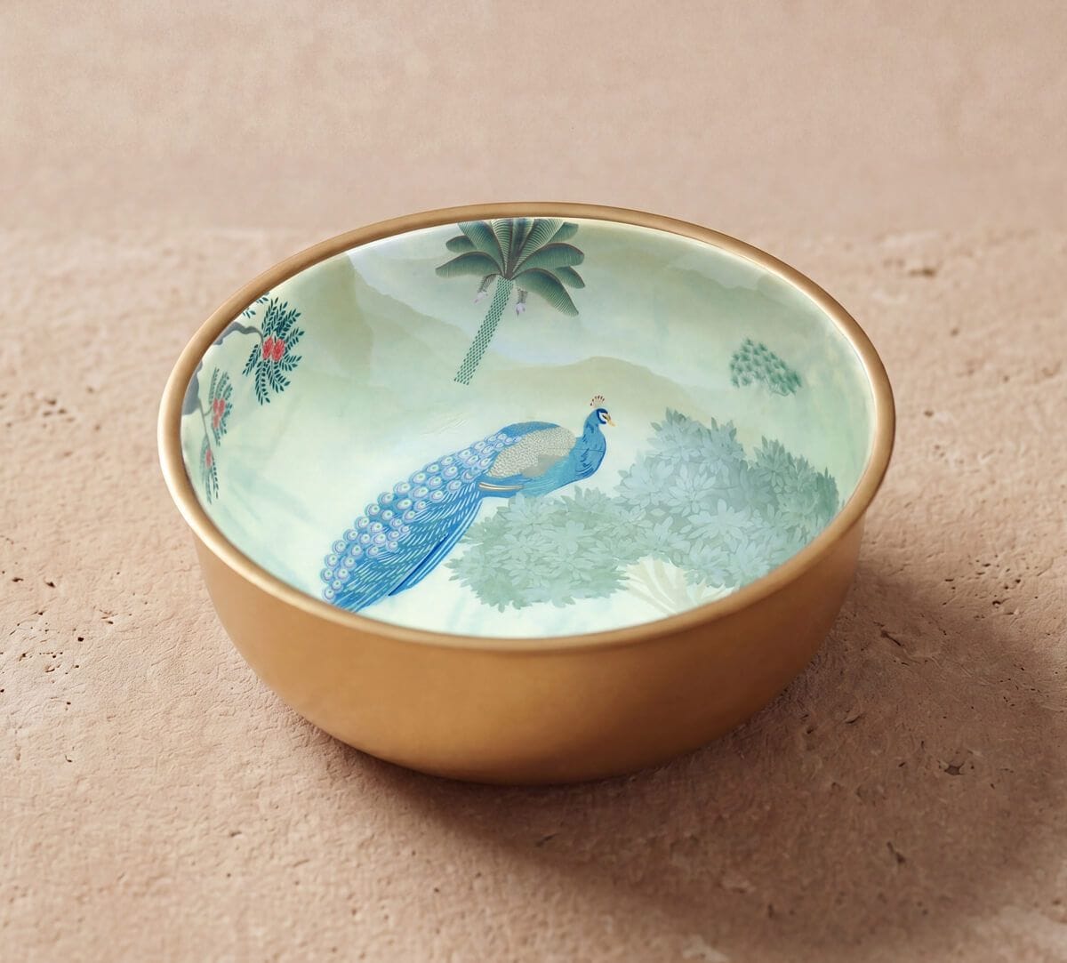 India Circus by Krsnaa Mehta Bird Oasis Steel Bowl Set of 3