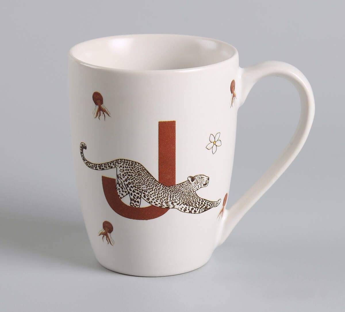 India Circus by Krsnaa Mehta Jelling Jaguars Porcelain Coffee Mug