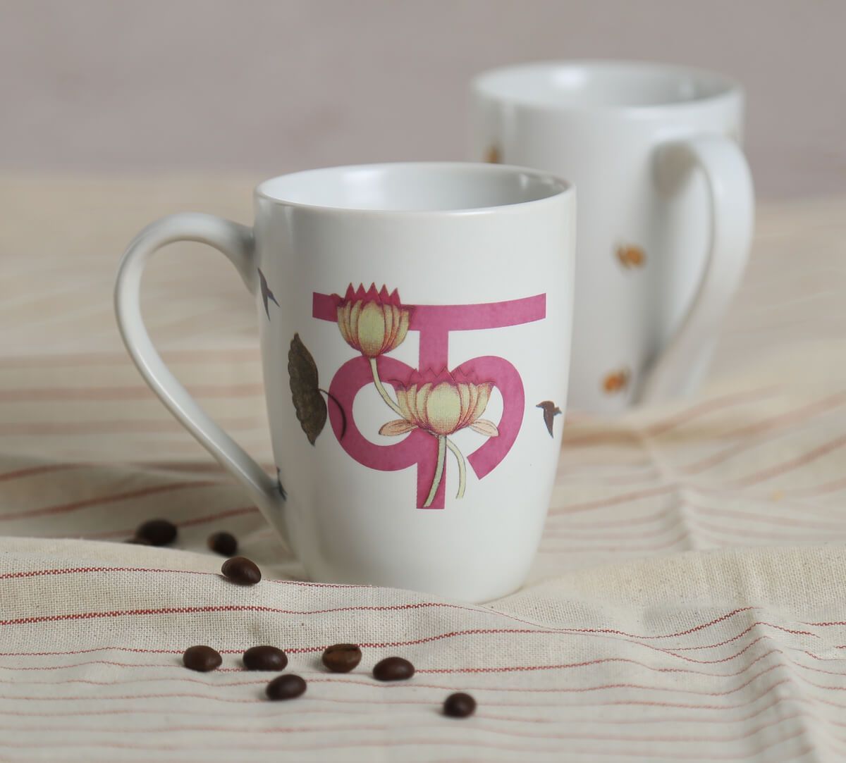 India Circus by Krsnaa Mehta King Lotus Porcelain Coffee Mug