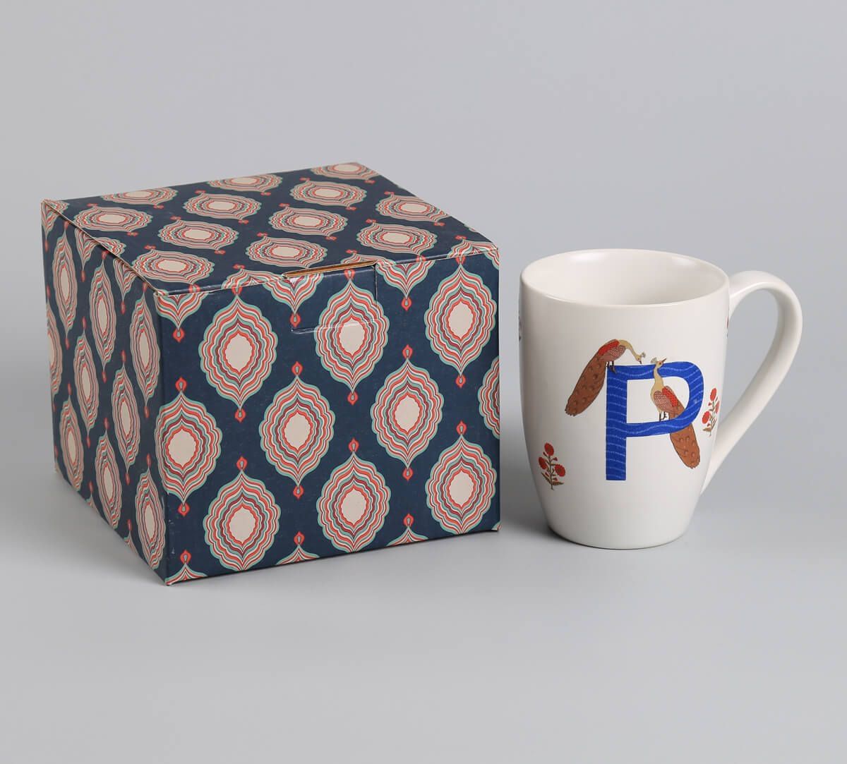 India Circus by Krsnaa Mehta Peacock Palace Porcelain Coffee Mug