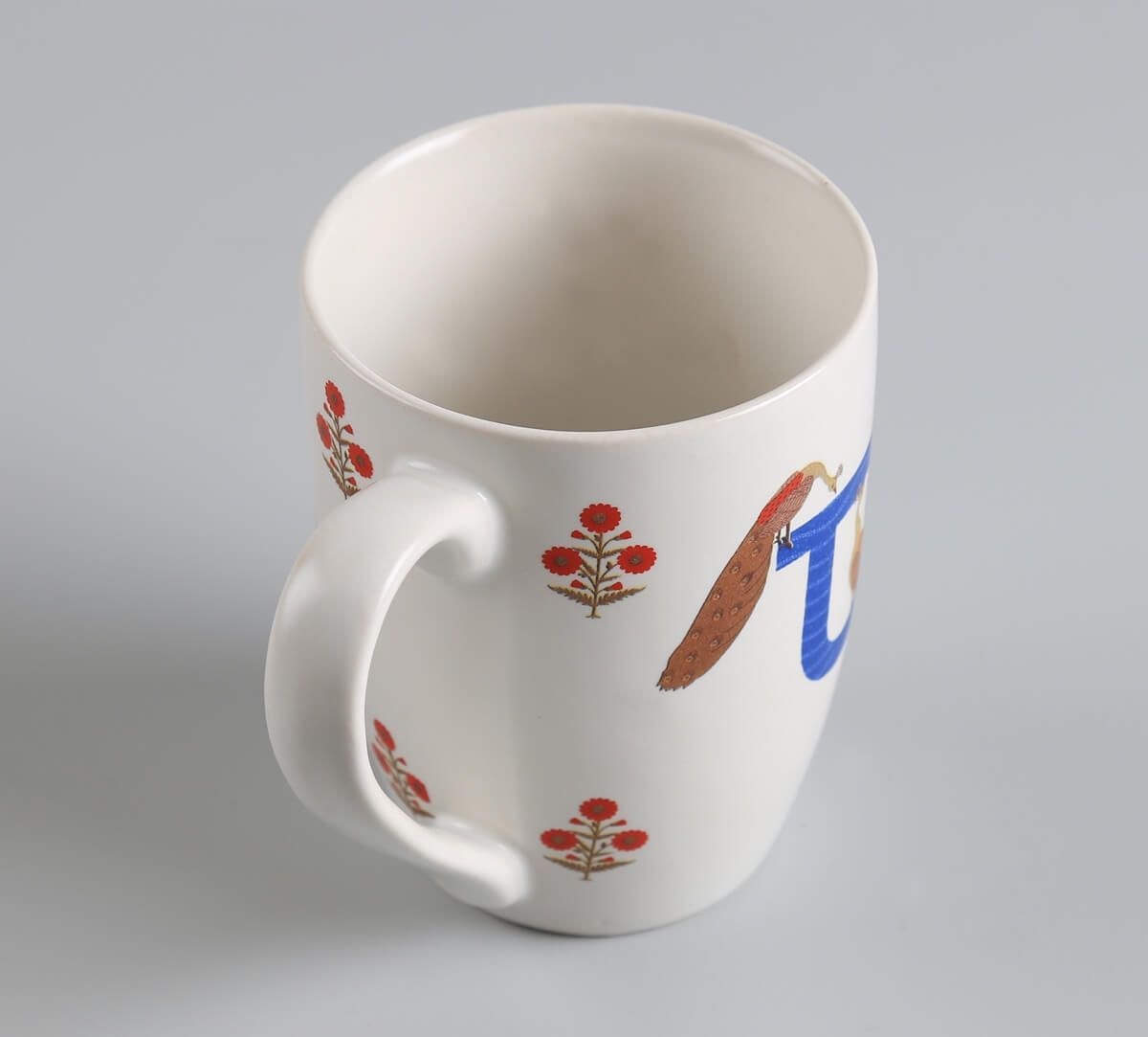 India Circus by Krsnaa Mehta Peacock Palace Porcelain Coffee Mug