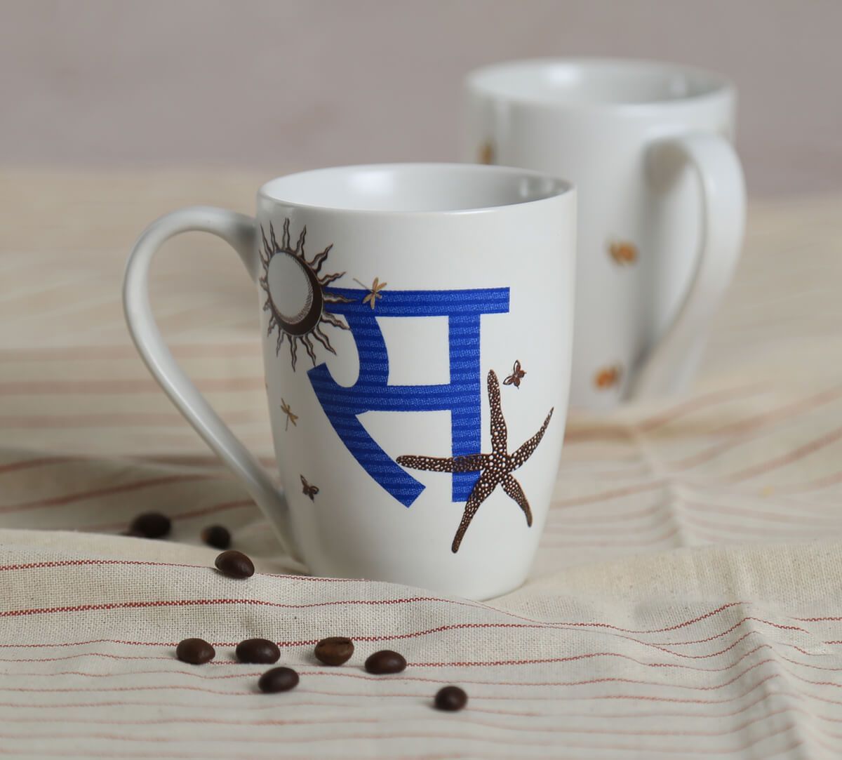 India Circus by Krsnaa Mehta Stellar Stars Porcelain Coffee Mug