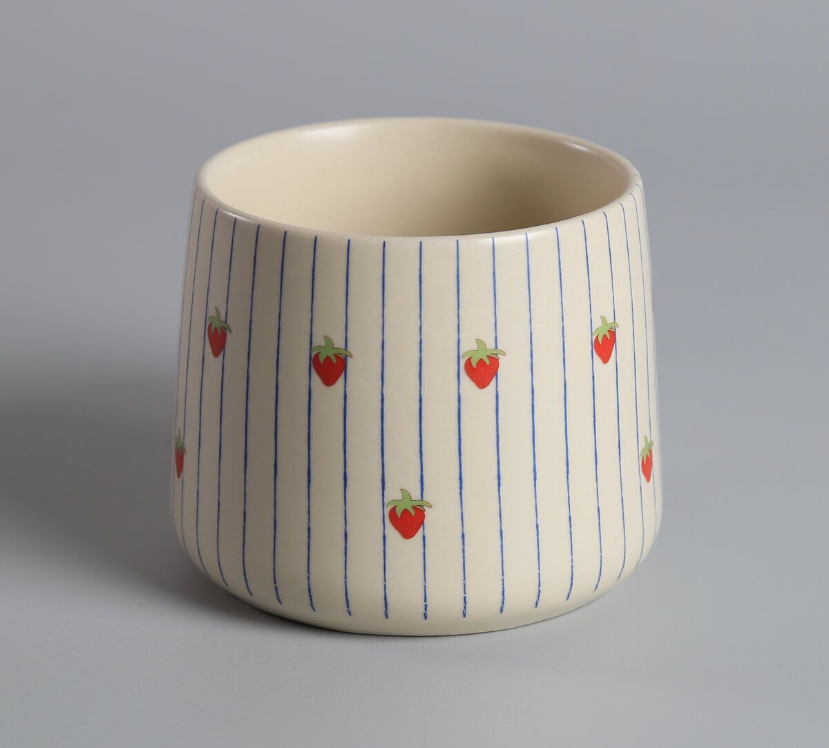 India Circus by Krsnaa Mehta Banded Strawberries Coffee Mug