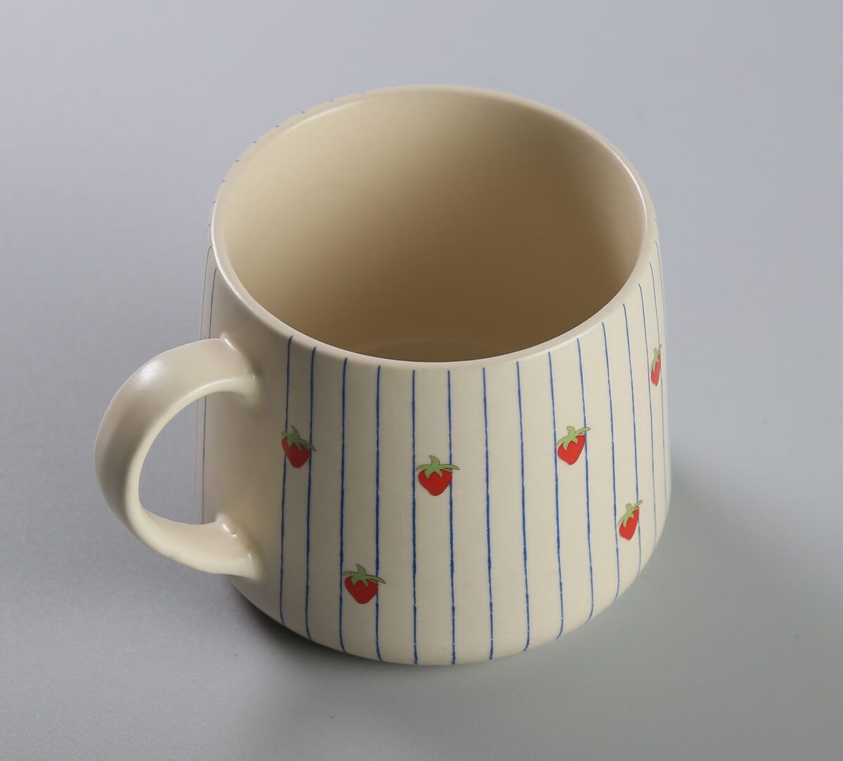 India Circus by Krsnaa Mehta Banded Strawberries Coffee Mug