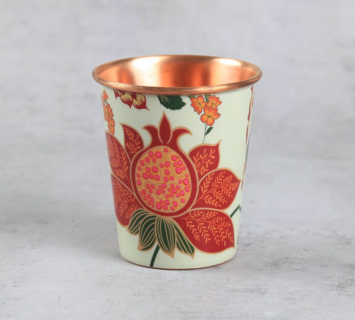 India Circus by Krsnaa Mehta Blushed Orchard Copper Tumbler Small