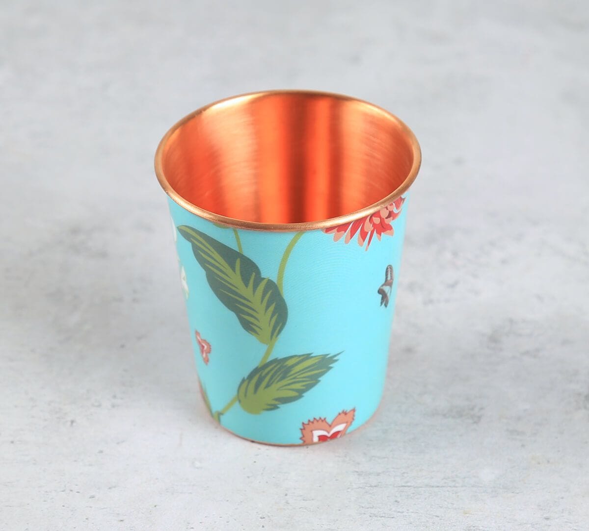 India Circus by Krsnaa Mehta Zinnian Jazz Copper Tumbler Small