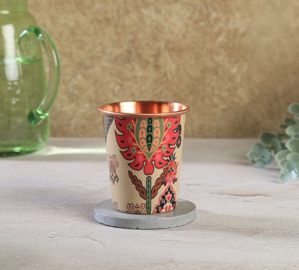 India Circus by Krsnaa Mehta Mystifying Dazzle Copper Tumbler Small