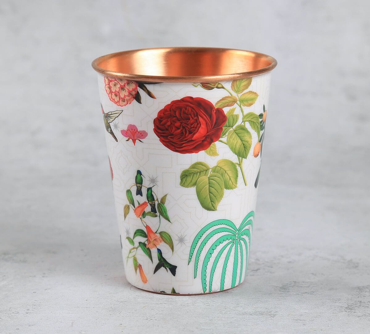 India Circus by Krsnaa Mehta Petal and Plume Copper Tumbler Big