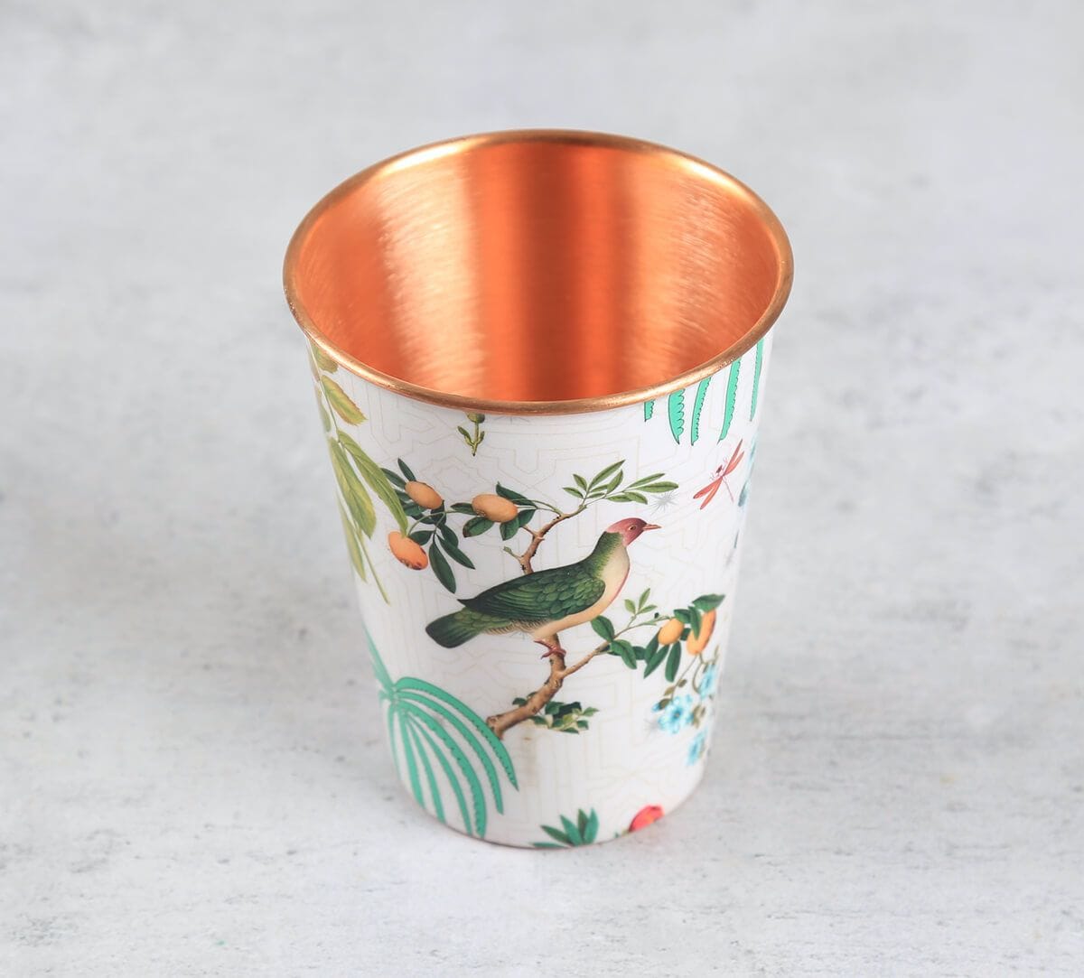 India Circus by Krsnaa Mehta Petal and Plume Copper Tumbler Big