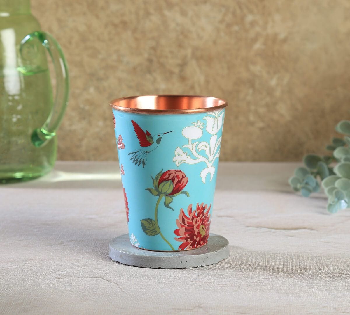 India Circus by Krsnaa Mehta Zinnian Jazz Copper Tumbler Big