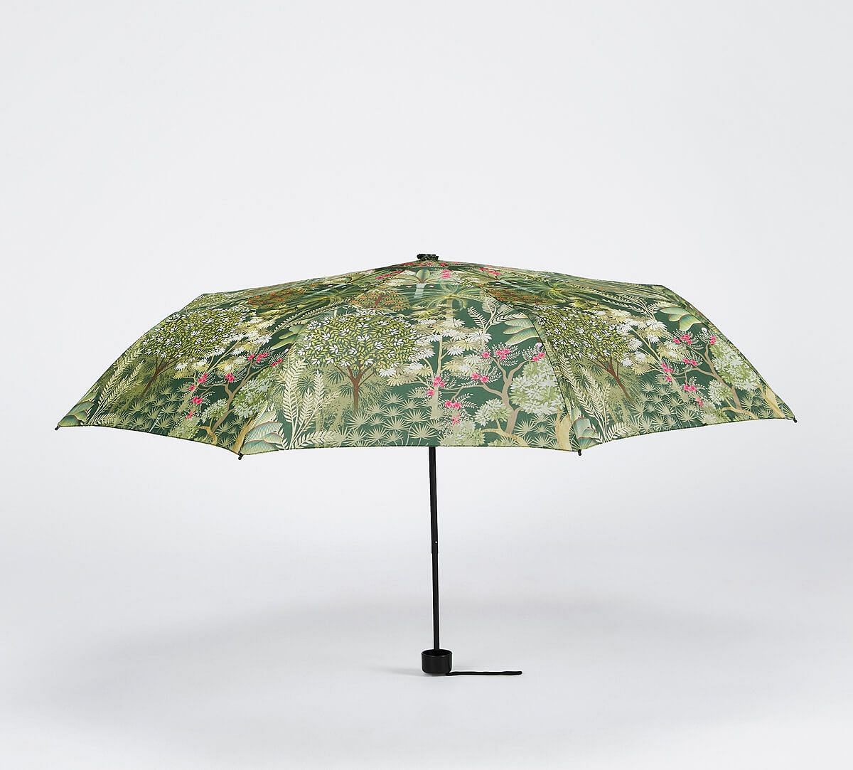 India Circus by Krsnaa Mehta Garden of Grace 3 Fold Umbrella