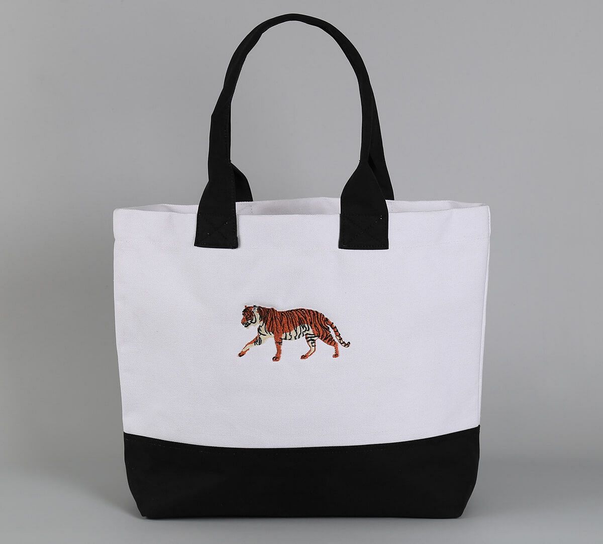 India Circus by Krsnaa Mehta Royal Tiger Tote Bag