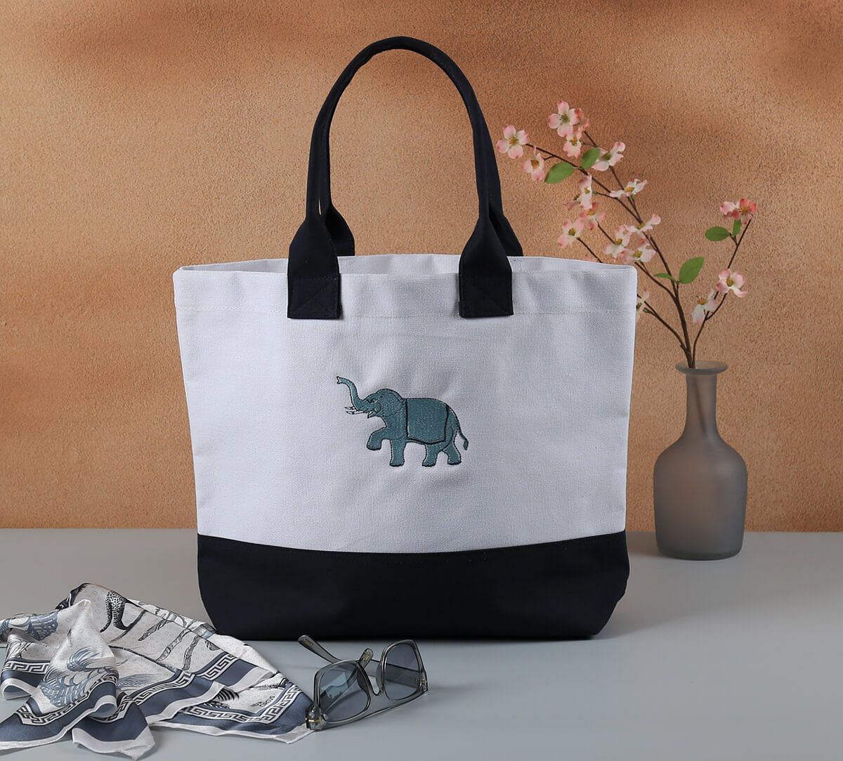 India Circus by Krsnaa Mehta Trunk Trails Tote Bag