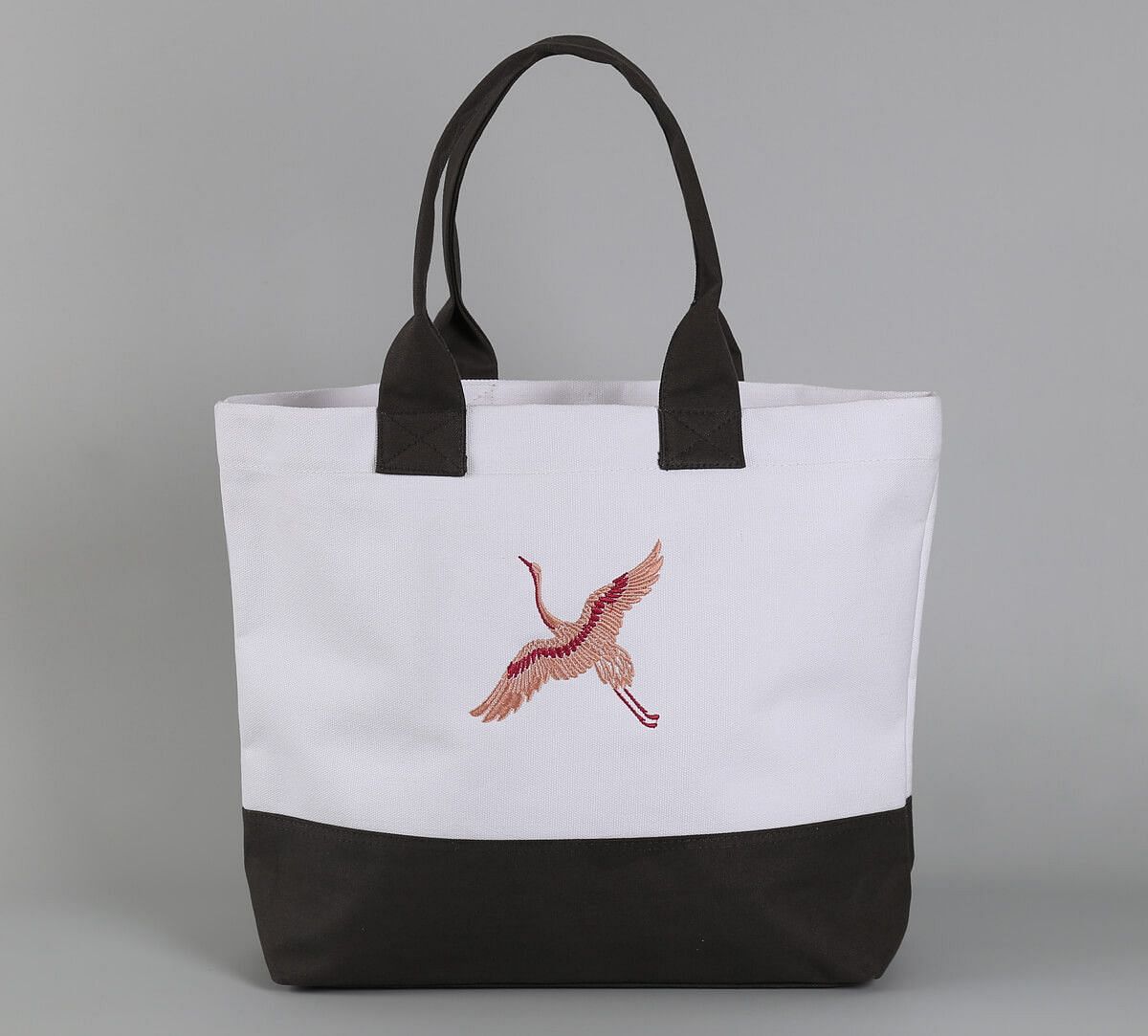 India Circus by Krsnaa Mehta Flying Flamingoes Tote Bag