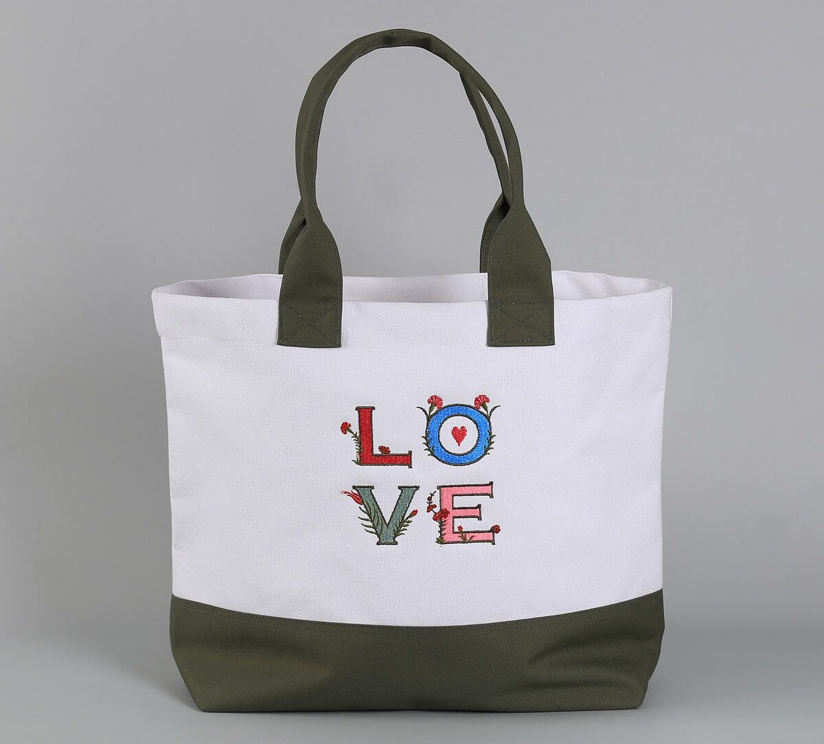 India Circus by Krsnaa Mehta Love Letters Tote Bag