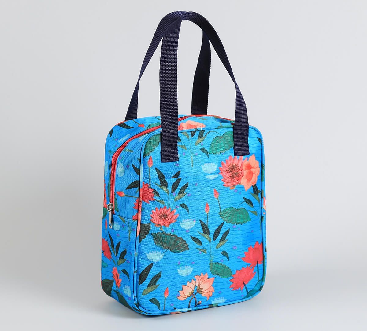 India Circus by Krsnaa Mehta Blossomy Mosaic Insulated Lunch Bag