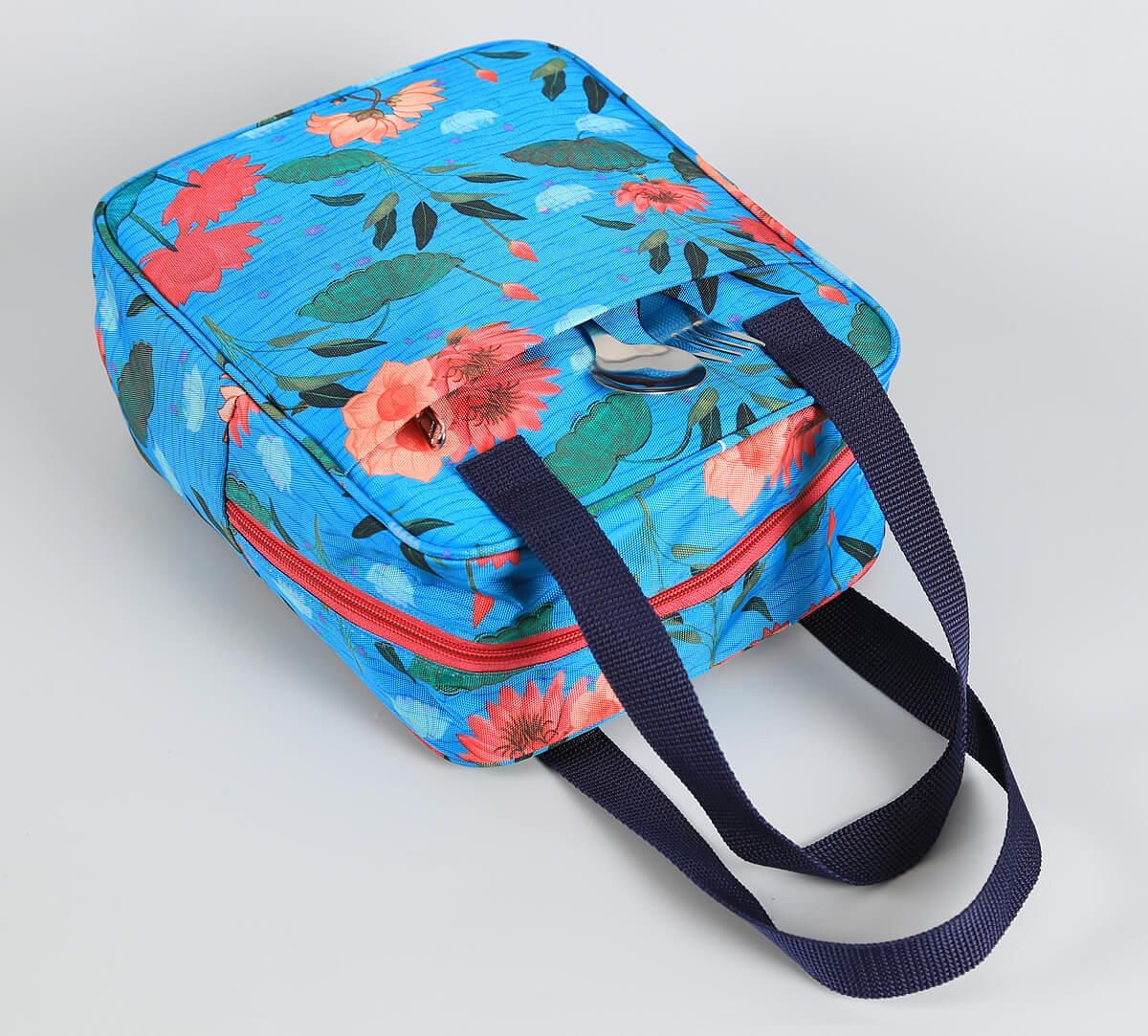 India Circus by Krsnaa Mehta Blossomy Mosaic Insulated Lunch Bag