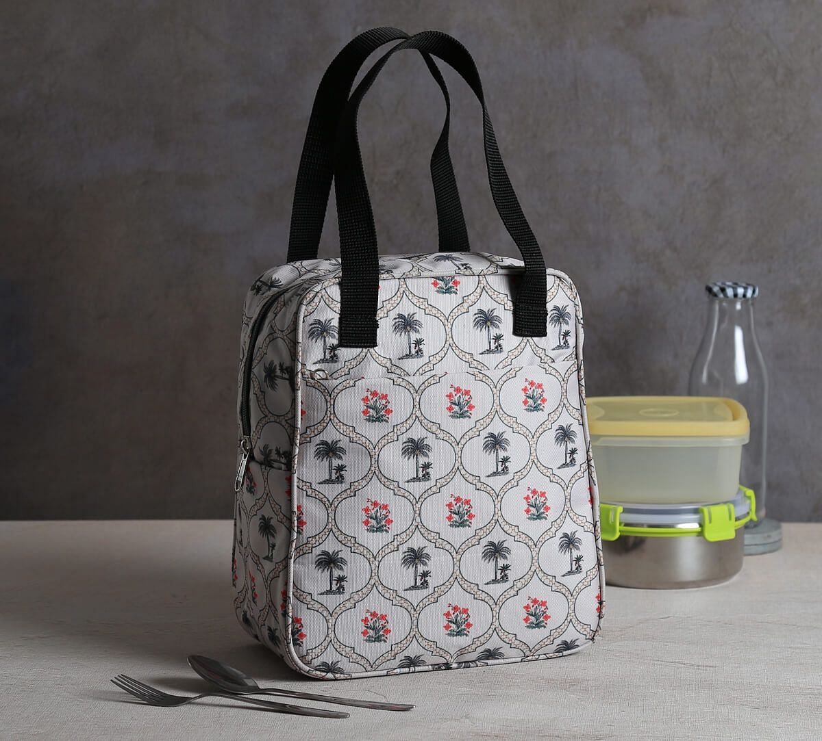 India Circus by Krsnaa Mehta Tropic Tryst Insulated Lunch Bag