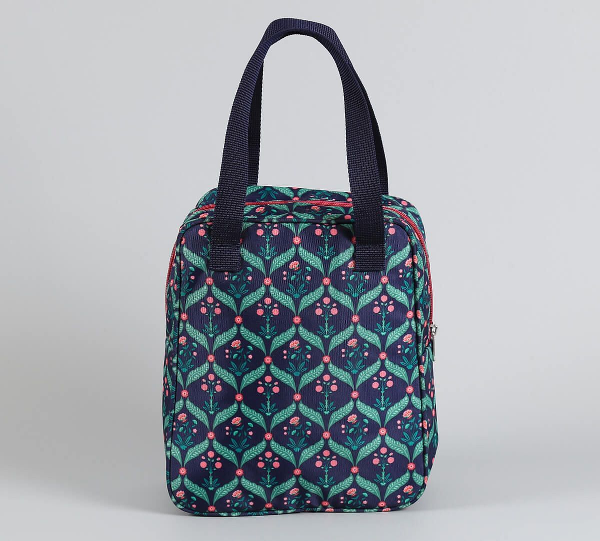 India Circus by Krsnaa Mehta Iron Blooming Dahlia Insulated Lunch Bag