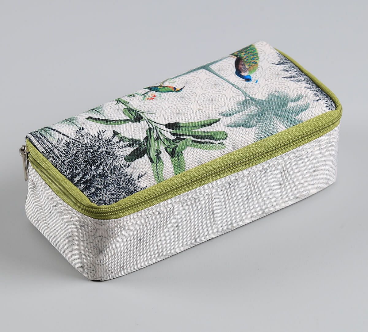 India Circus by Krsnaa Mehta Peacock Throne Paradise Cosmetic Pouch