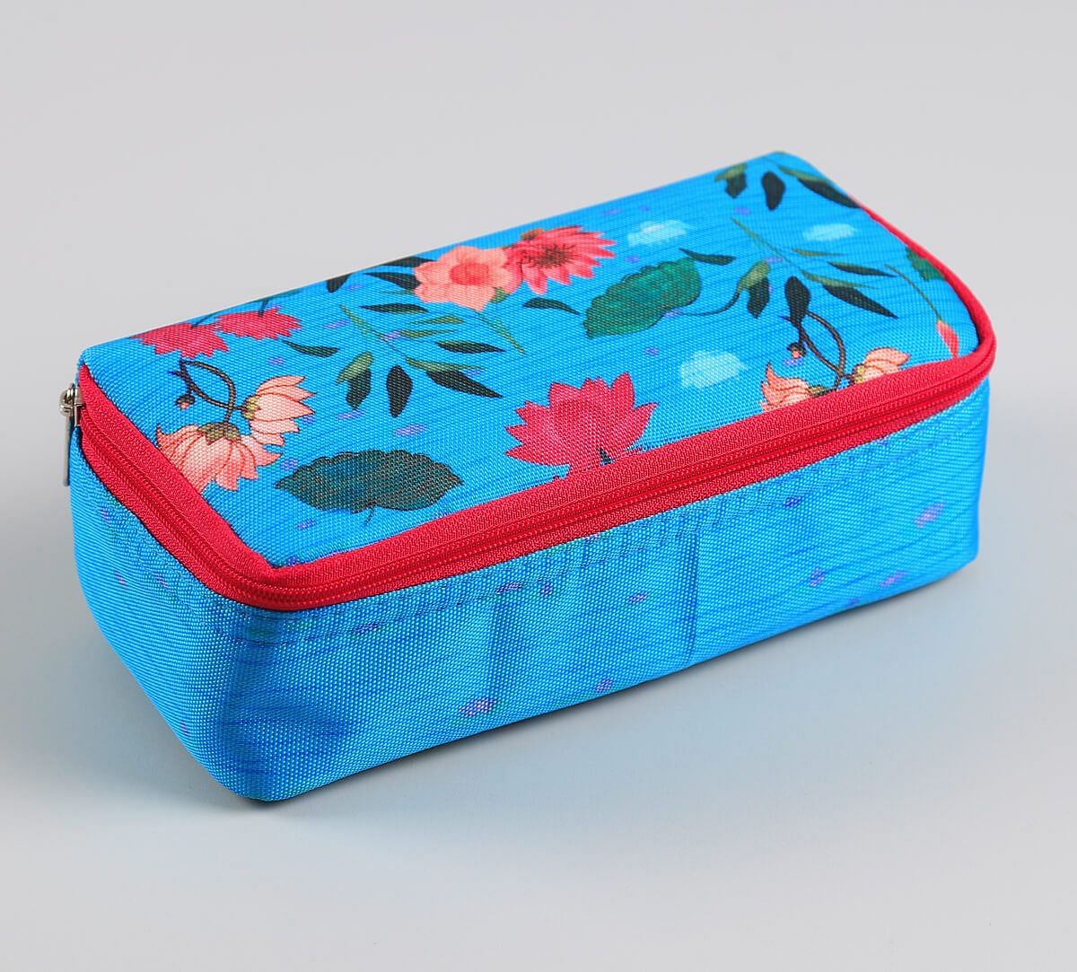 India Circus by Krsnaa Mehta Blossomy Mosaic Cosmetic Pouch