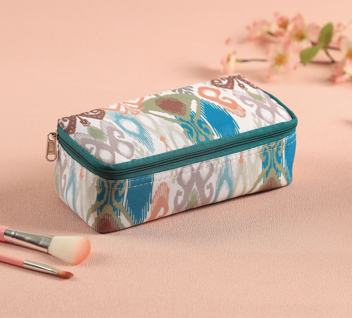 India Circus by Krsnaa Mehta Artisans of Earth Cosmetic Pouch
