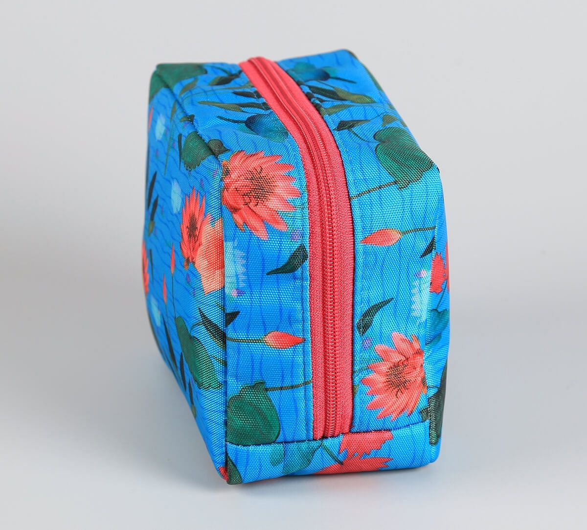 India Circus by Krsnaa Mehta Blossomy Mosaic Travel Pouch