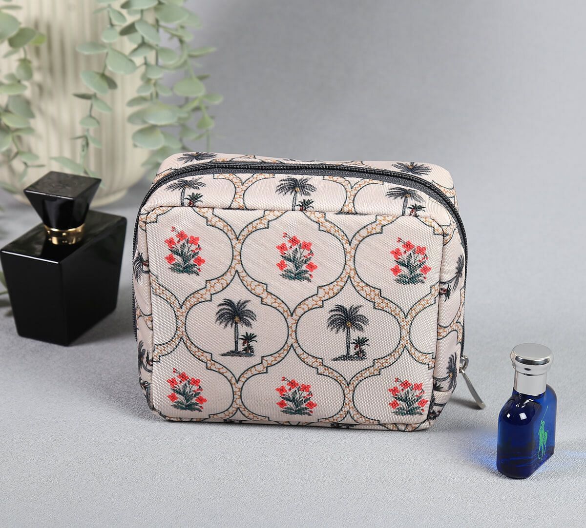 India Circus by Krsnaa Mehta Tropic Tryst Travel Pouch